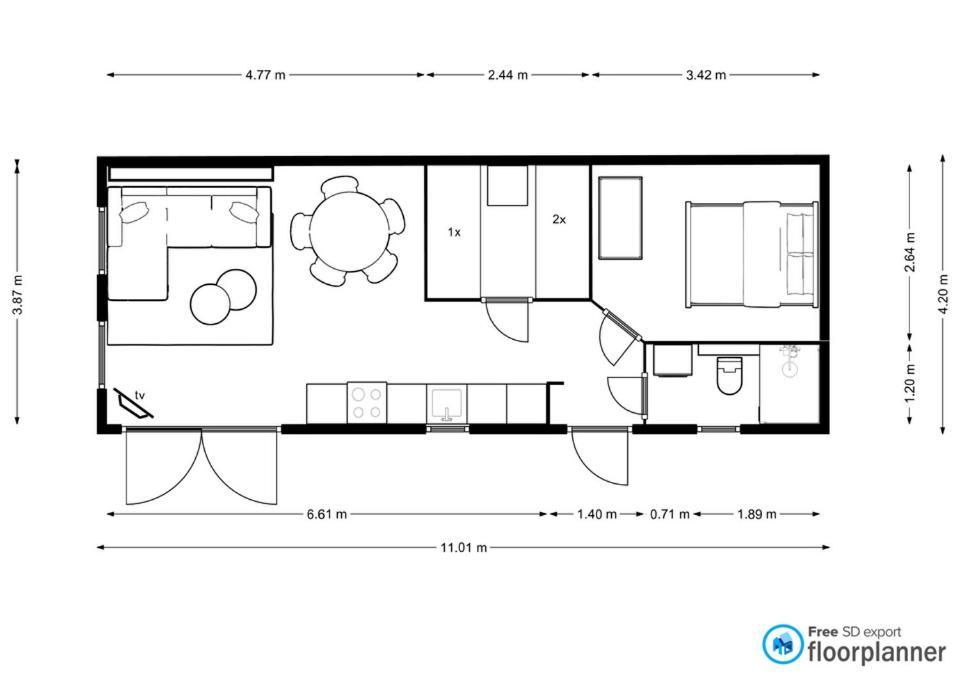 Minicamping De Boshoek 塞罗斯凯尔克 外观 照片